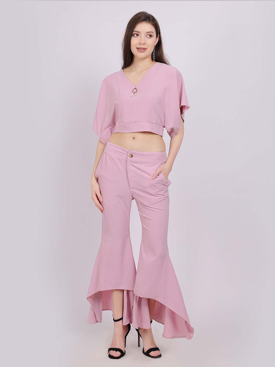 Fashion Co-ord-Set With Designer Pants