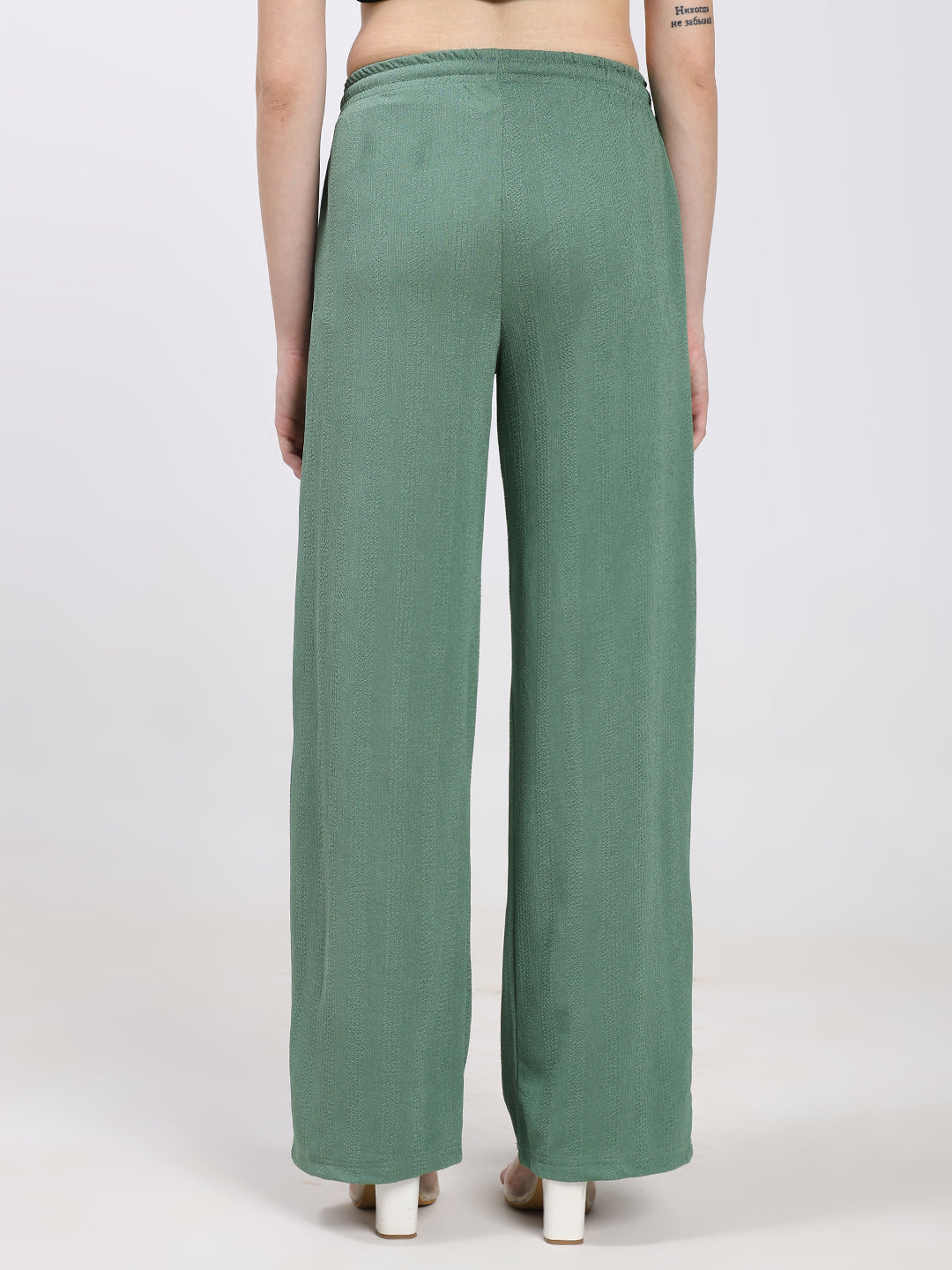 Olive Straight Fit Fashion Pant