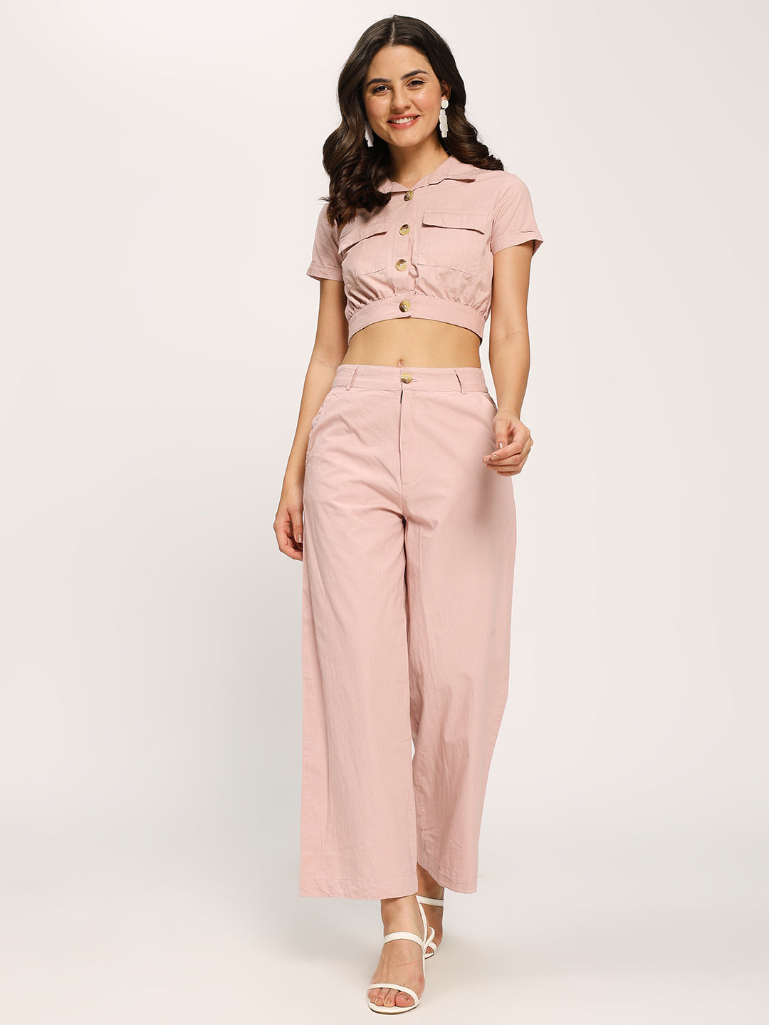 Pink Fashion Cord Set
