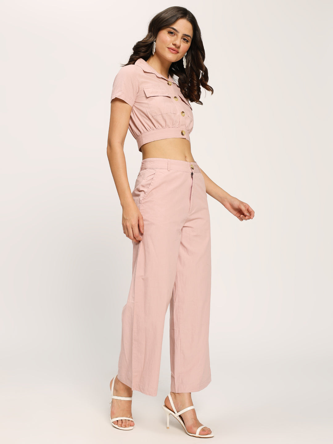 Pink Fashion Cord Set