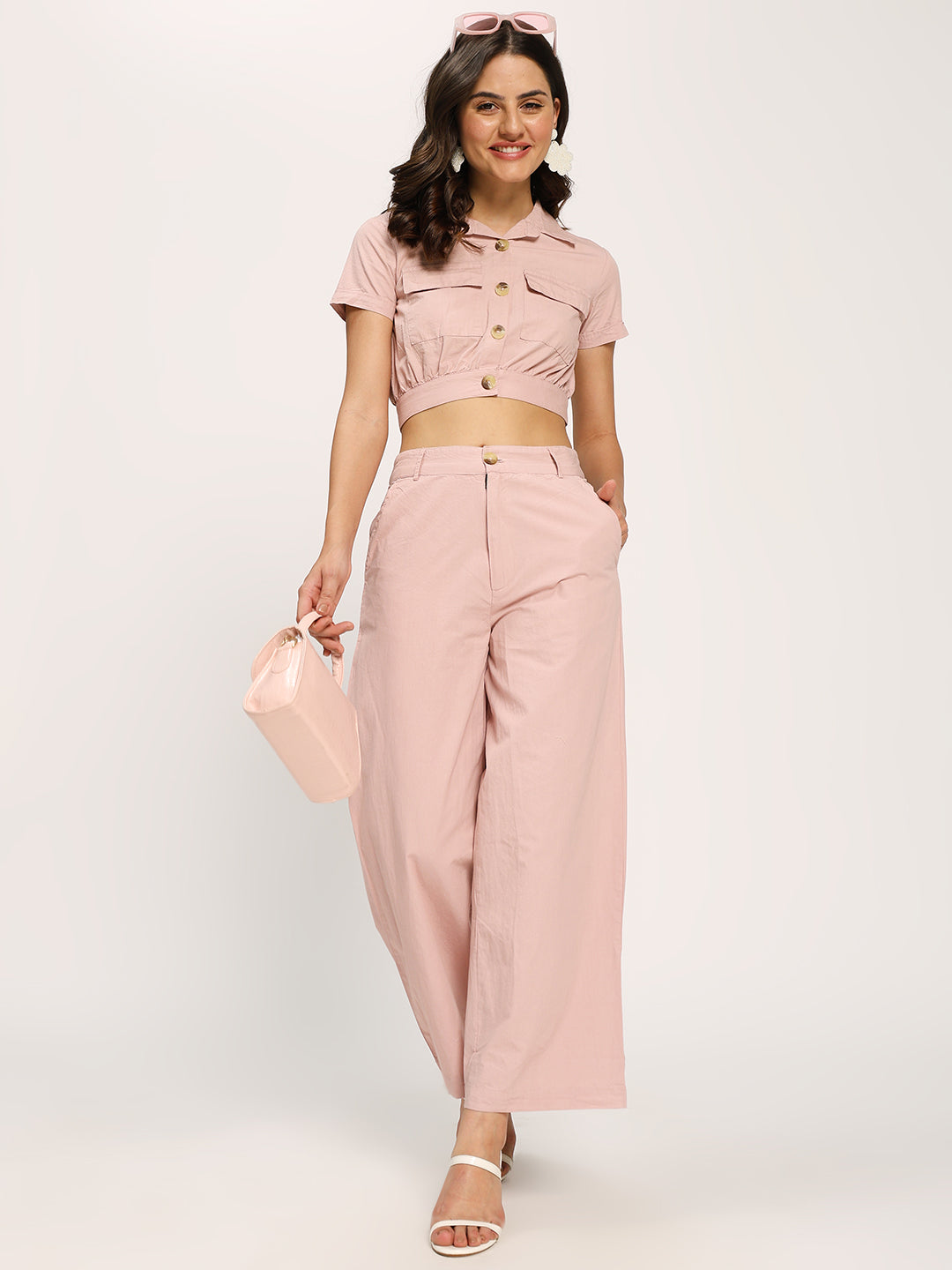 Pink Fashion Cord Set