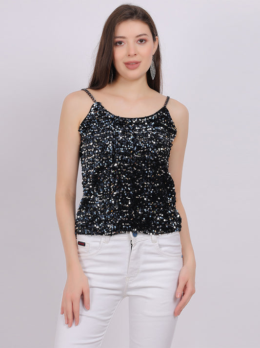 Party Wear Sequence Fashion  Top