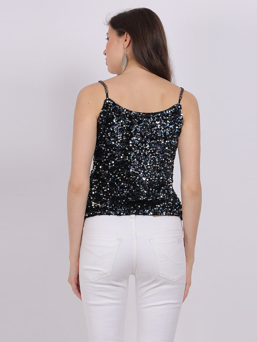 Party Wear Sequence Fashion  Top