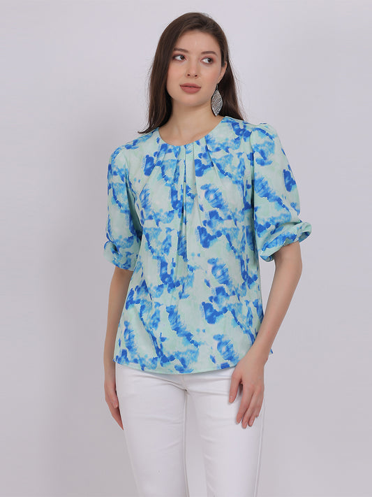 Basic Printed Fashion Top