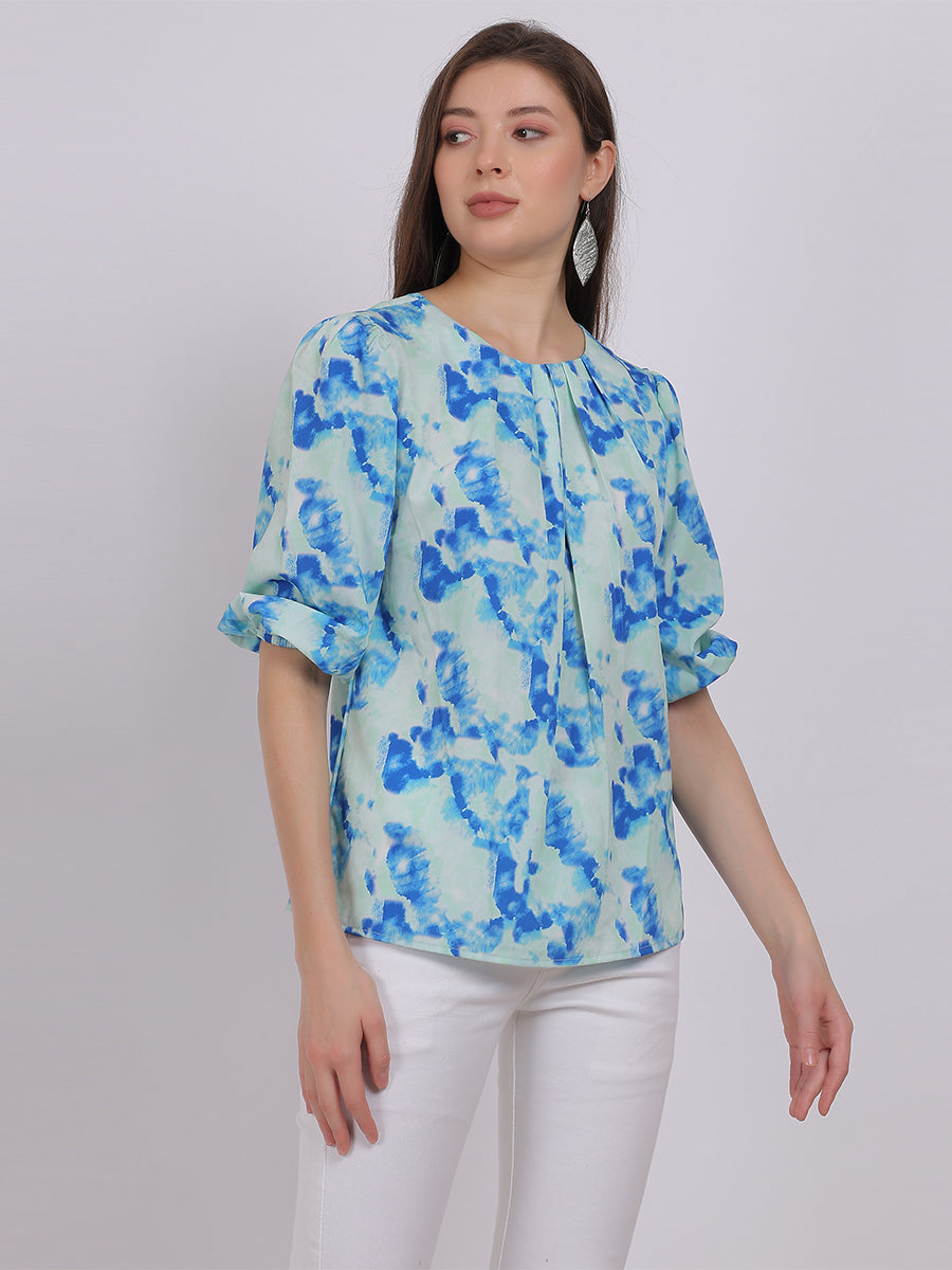 Basic Printed Fashion Top