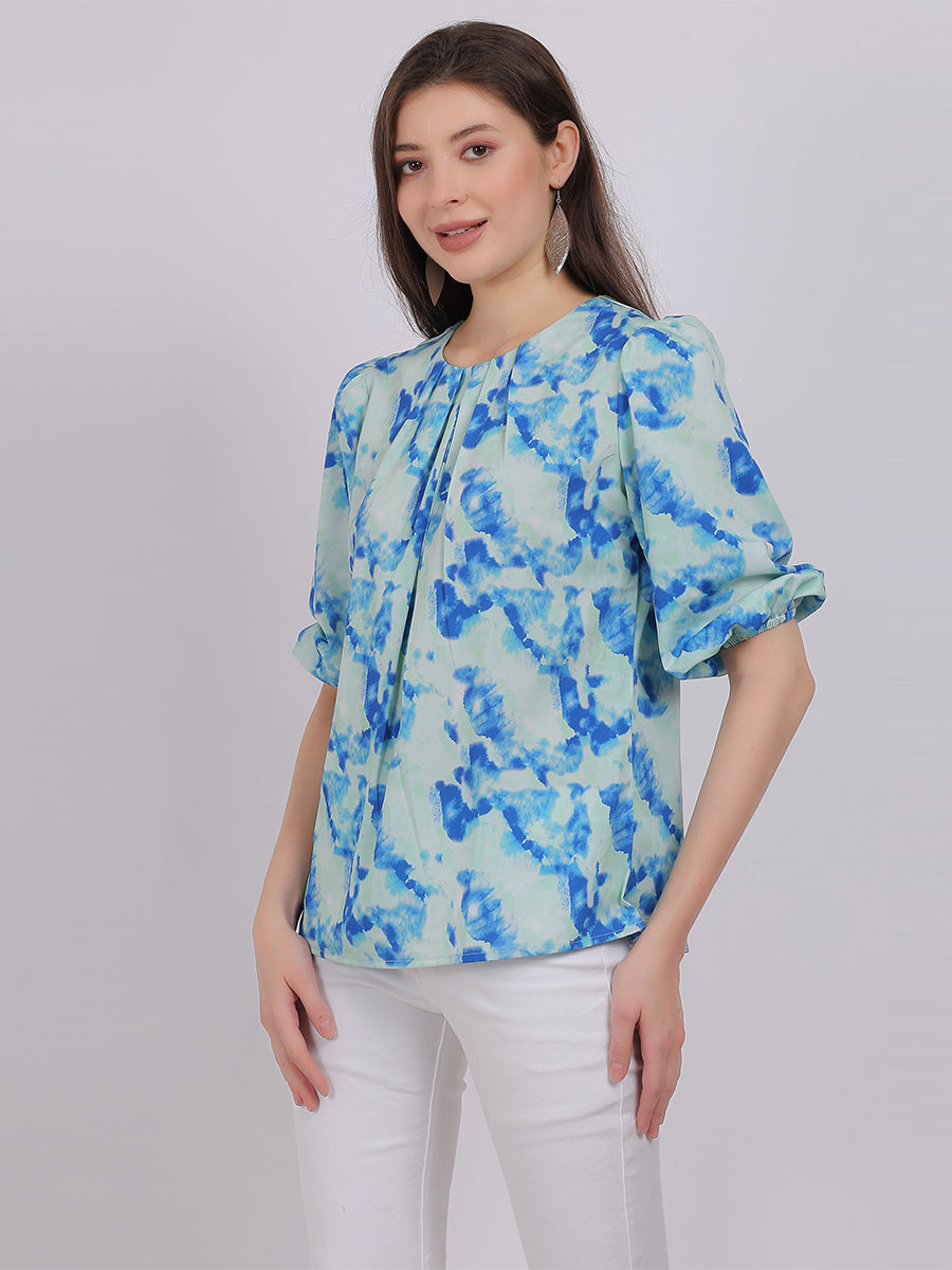 Basic Printed Fashion Top