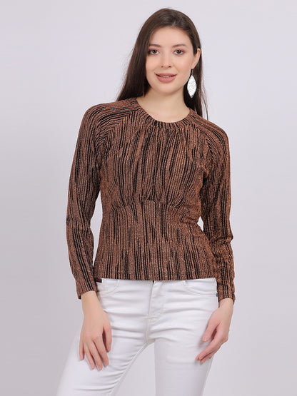 Shimmer Fashion Party Wear Top