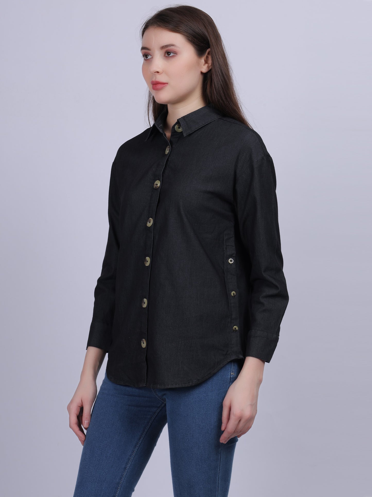 Cotton Denim Casual Fashion Shirt