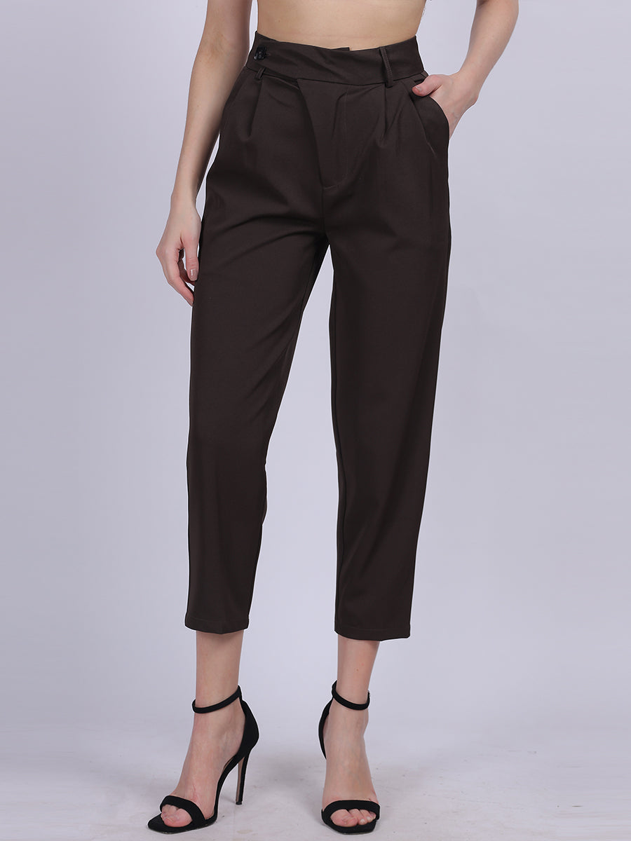 Straight Fit Fashion Formal Pants