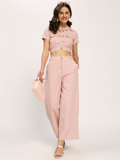 Pink Fashion Cord Set