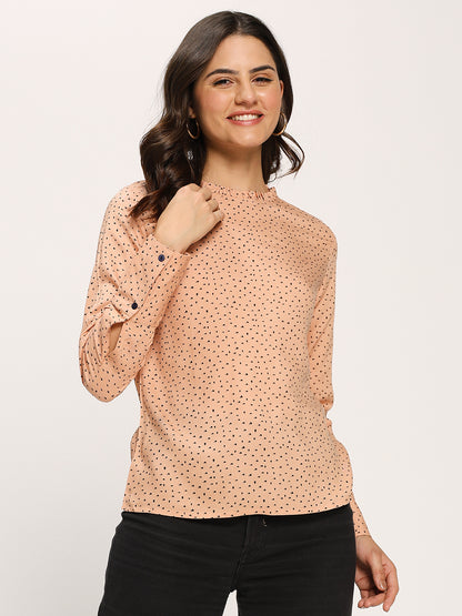 Pink Basic Fashion Casual Top