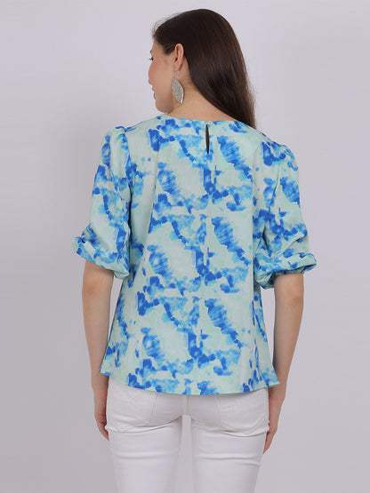 Basic Printed Fashion Top