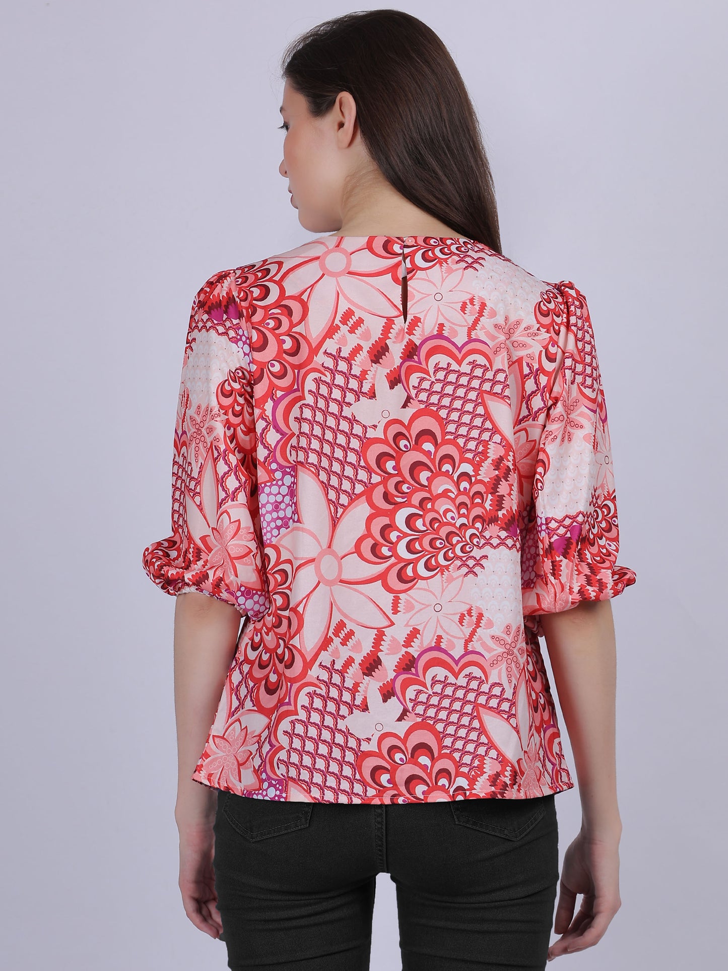 Basic Printed Fashion Top